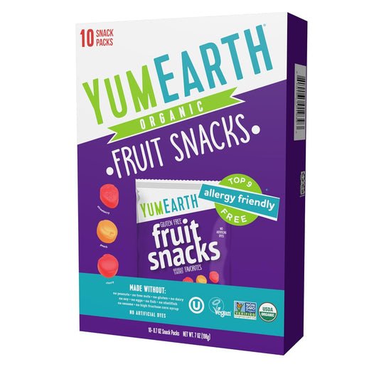 10 individually wrapped 0.7 oz portion-controlled snack packs