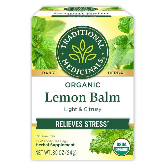 16 individually portioned tea bags per carton for convenient daily use