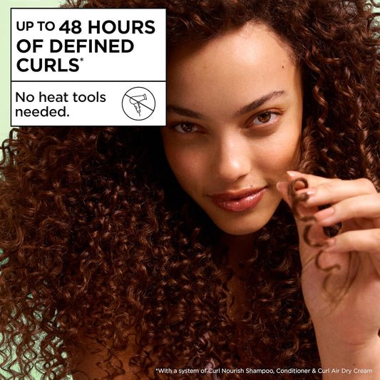 air-dry cream technology — no rinse, no heat tools required