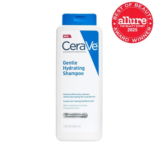 sulfate-free, paraben-free, fragrance-free, dye-free, and mit-free gentle formulation